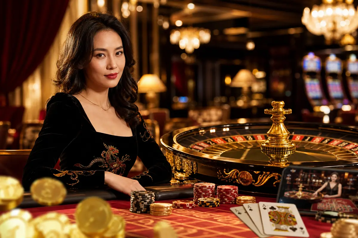 mun888 live casino baccarat dealer langsung