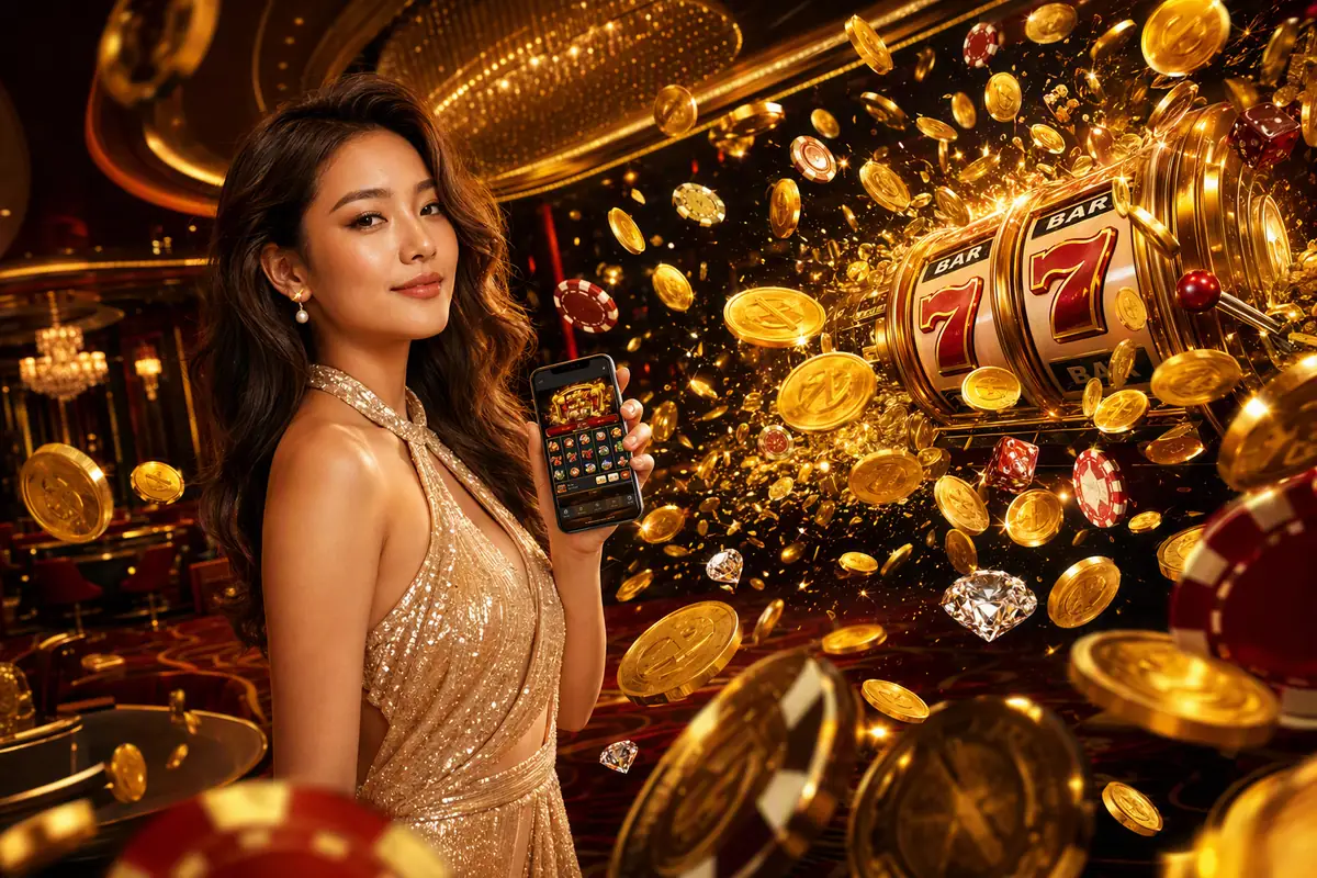 mun888 Casino dealer baccarat langsung bermain